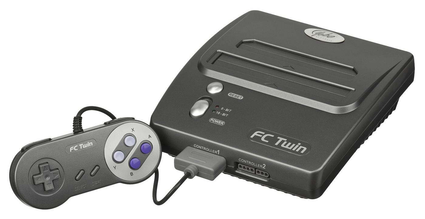 A game controller in hand